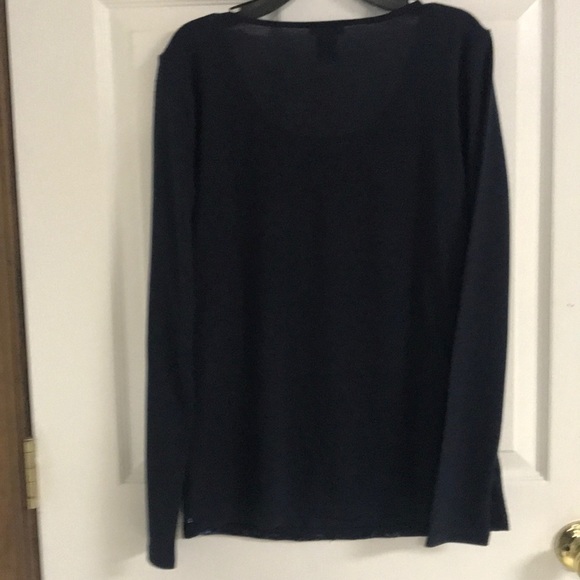 Ann Taylor Factory NavySequence Shirt small - Picture 6 of 6